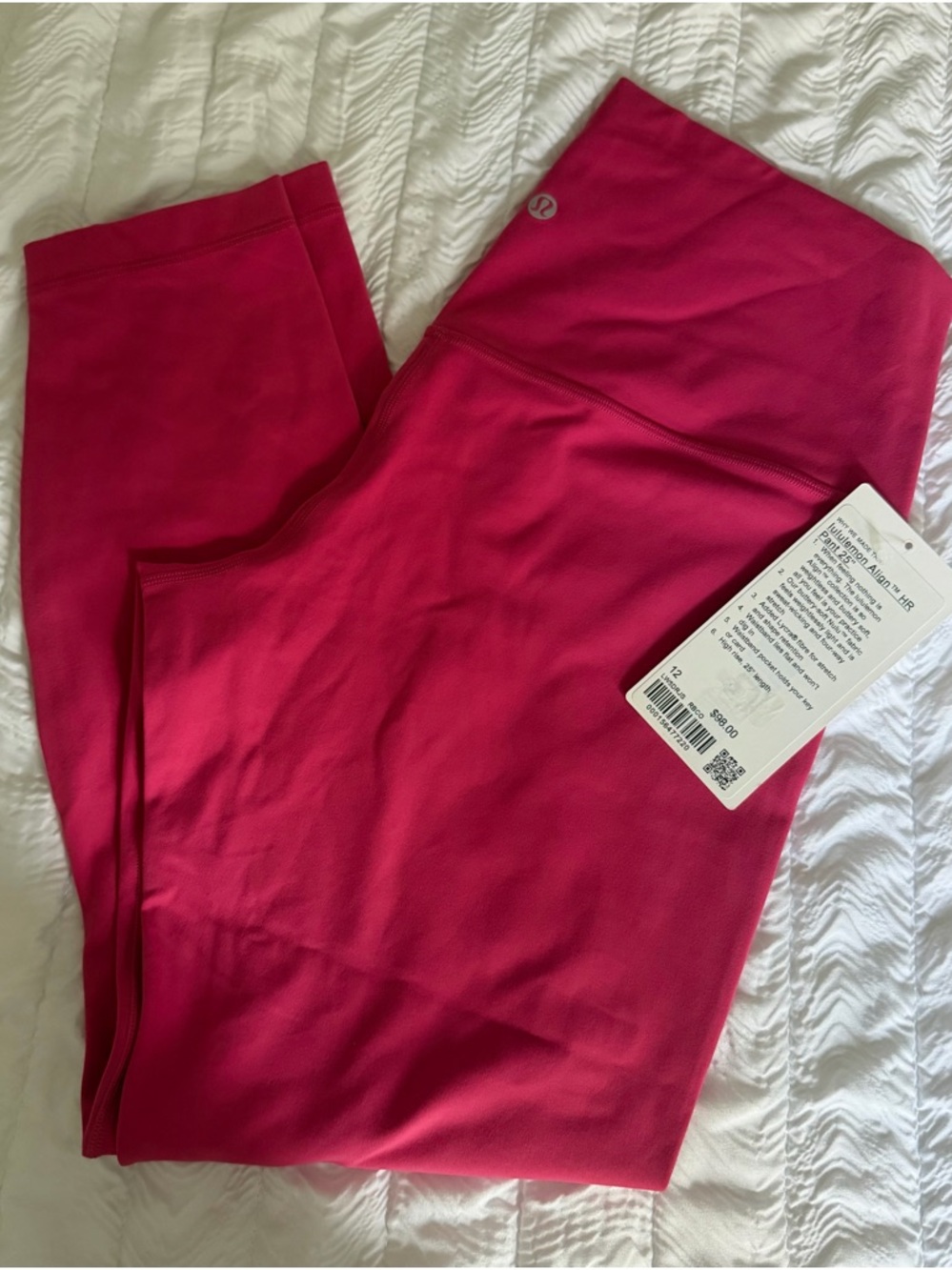 lululemon athletica Hot Pink Leggings
